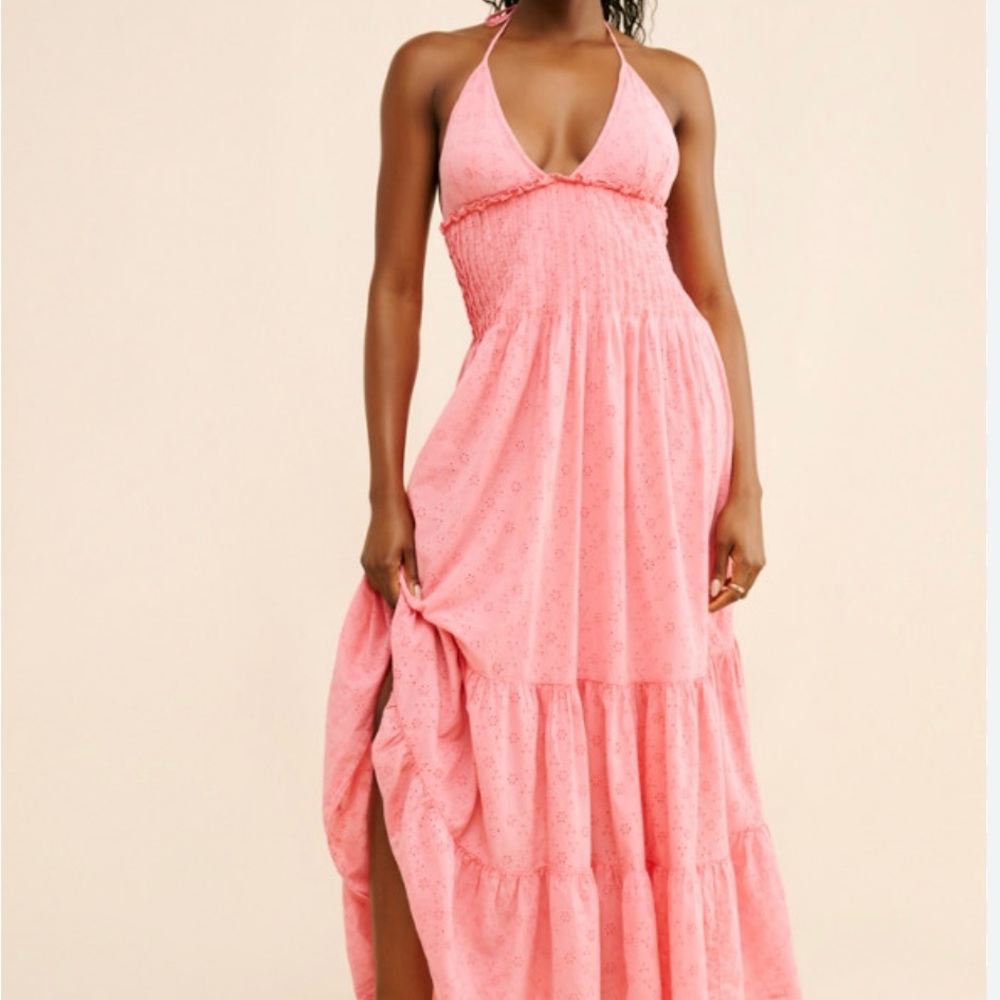 Free People Halter Maxi Dress - Picture 2 of 6